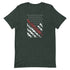 Freedom American Flag Grunge Style Military Patriotic Pro America Graphic t-shirt - Mainstream Freedom